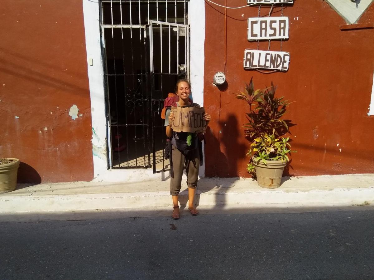 Cuartos Y Hostal Jaqueline แคมเปเช ภายนอก รูปภาพ